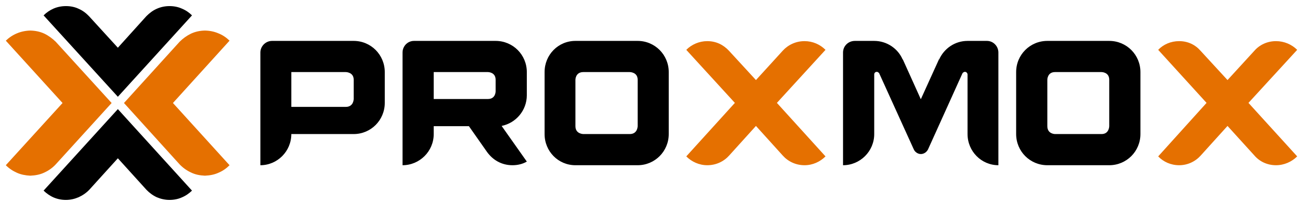 Logo oficial do Proxmox